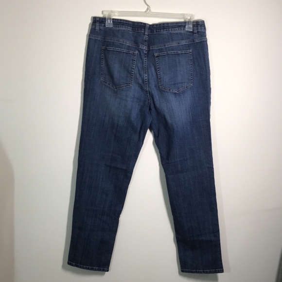 Vtg New LIZ CLAIBORNE Jeans 16 Tapered Leg - Picture 3 of 9